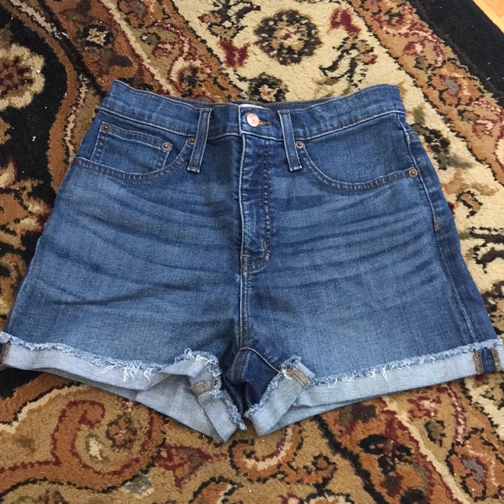 J. Crew Denim High Waisted Jean Shorts Size 26
